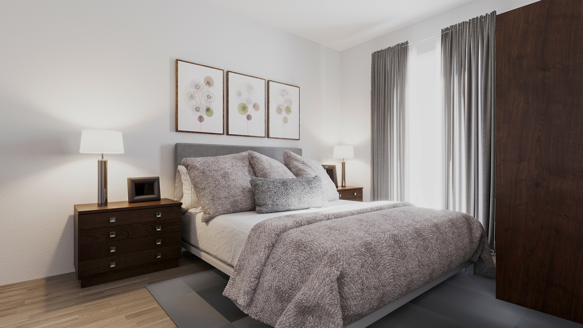 Building K Apt8 bedroom 1